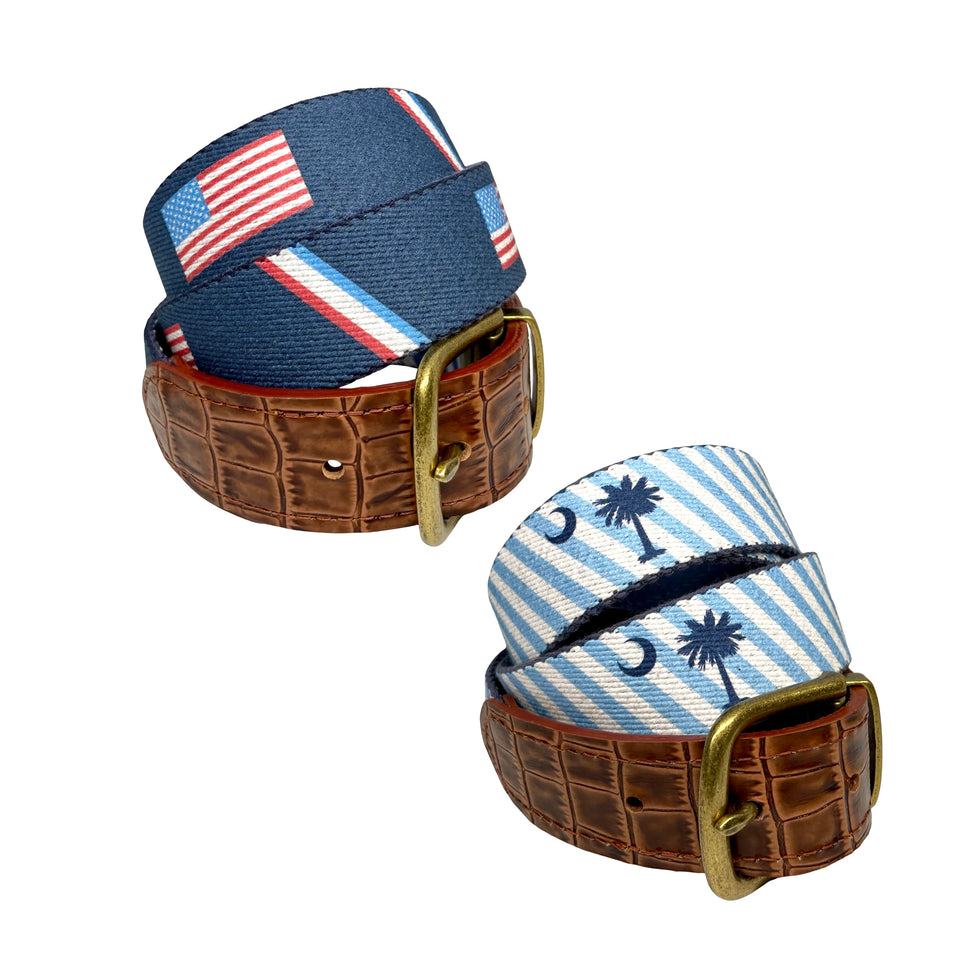 Custom Garment Dyed Belts – Doc Murphy USA