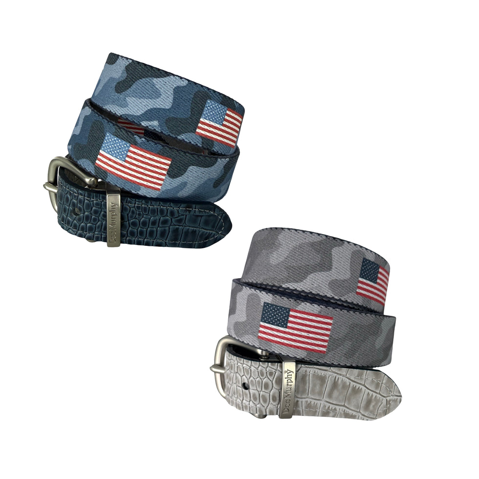 Custom Garment Dyed Belts – Doc Murphy USA